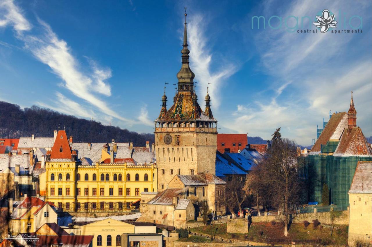 Magnolia Central Apartment #1 Sighişoara Dış mekan fotoğraf